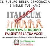 coordinamento democrazia costituzionale