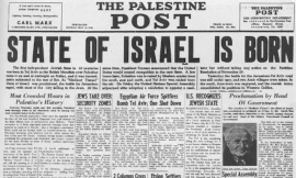 Controstoria della fondazione dello Stato sionista