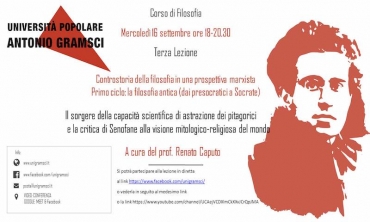 Controstoria della filosofia III lezione