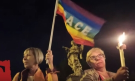 Fiaccolata per la pace a Castel sant&#039;Angelo