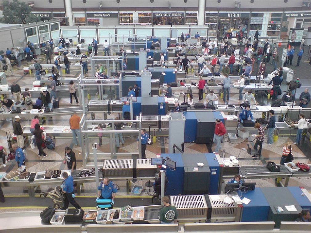 security screening at denver airport