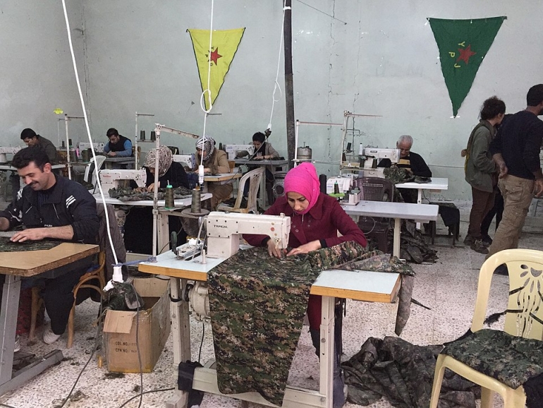 I curdi nella guerra civile siriana e il Rojava