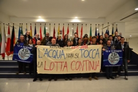 Manifestazione Movimento Europea per l&#039;Acqua, Bruxelles - 22/03/2015