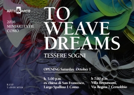 To Weave dreams - tessere i sogni
