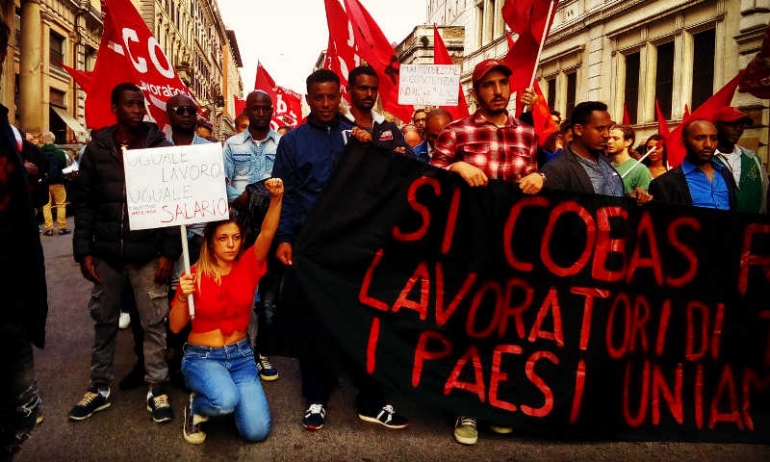 Una parte del proletariato immigrato è scesa in piazza. Un’occasione mancata per Potere al Popolo