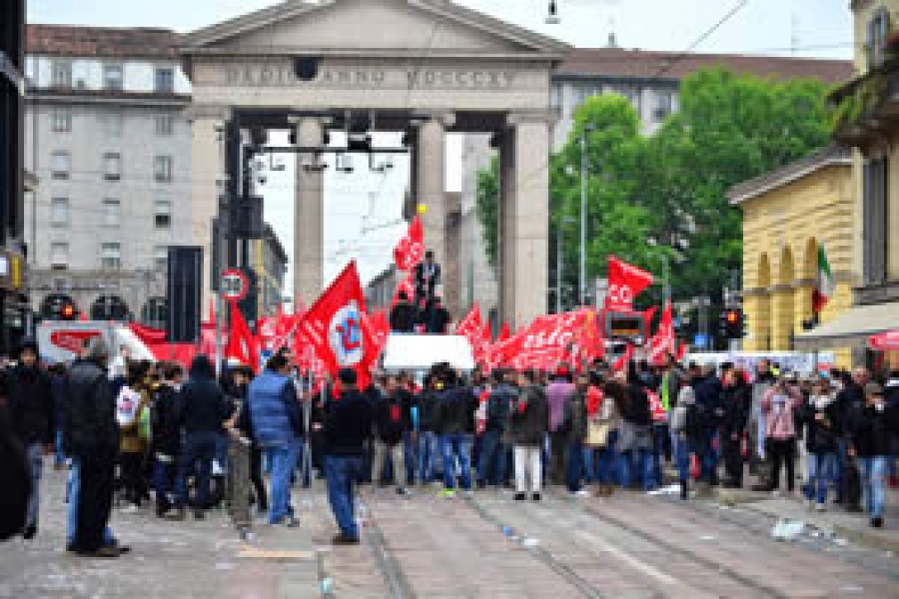 Manifestazione NOEXPO, Milano - 01/05/2015