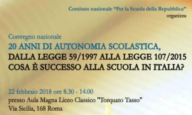 Le ragioni di un convegno sull’autonomia scolastica