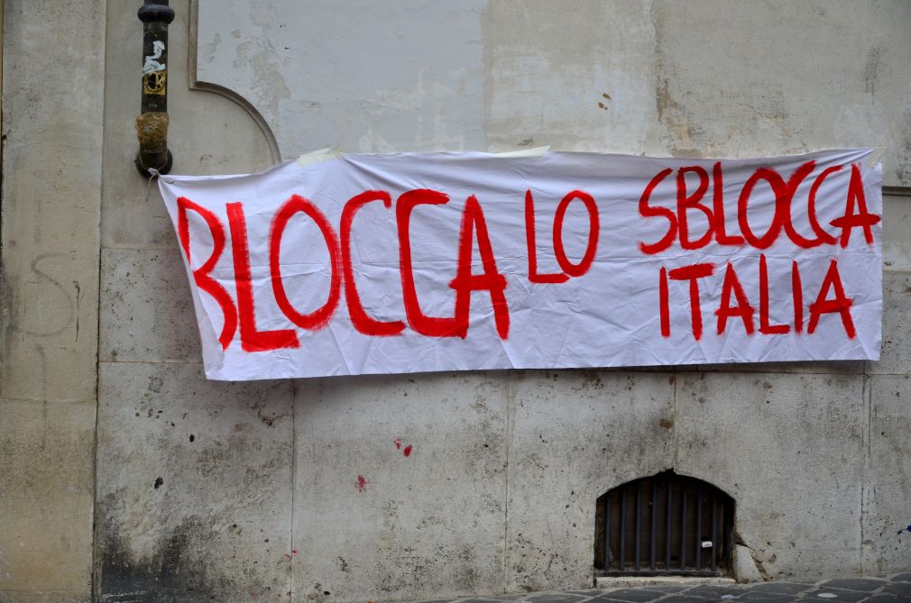 Il decreto Sblocca-Italia: un favore ai capitalisti