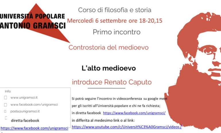 Controstoria della filosofia e della storia - I incontro: l’alto medioevo