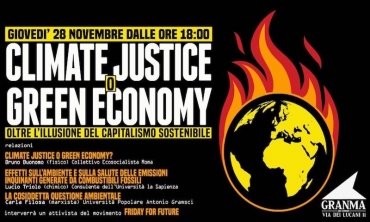 Climate justice o Green economy?