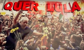 Roma manifesta la solidarietà con Lula ed il popolo brasiliano