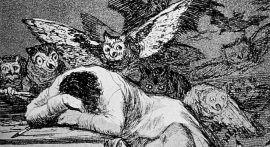  Il sonno della ragione genera mostri - Goya (1797)