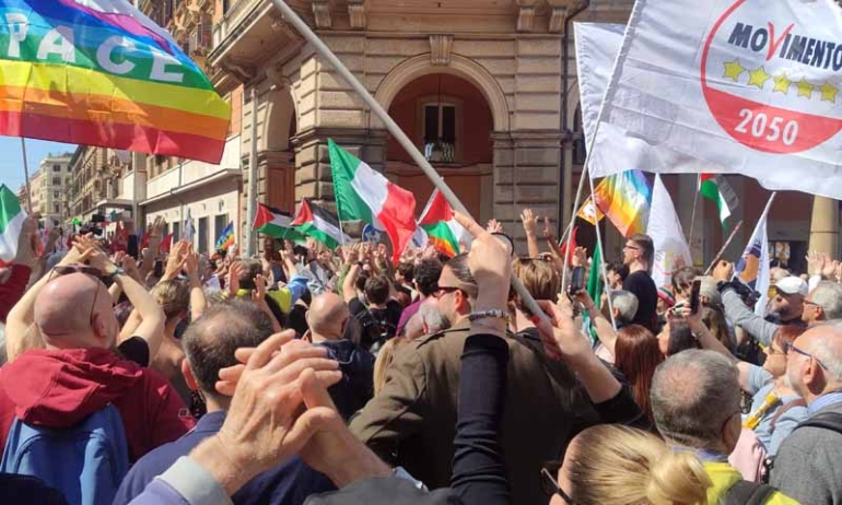 Manifestazione del 5 Aprile : un buon inizio