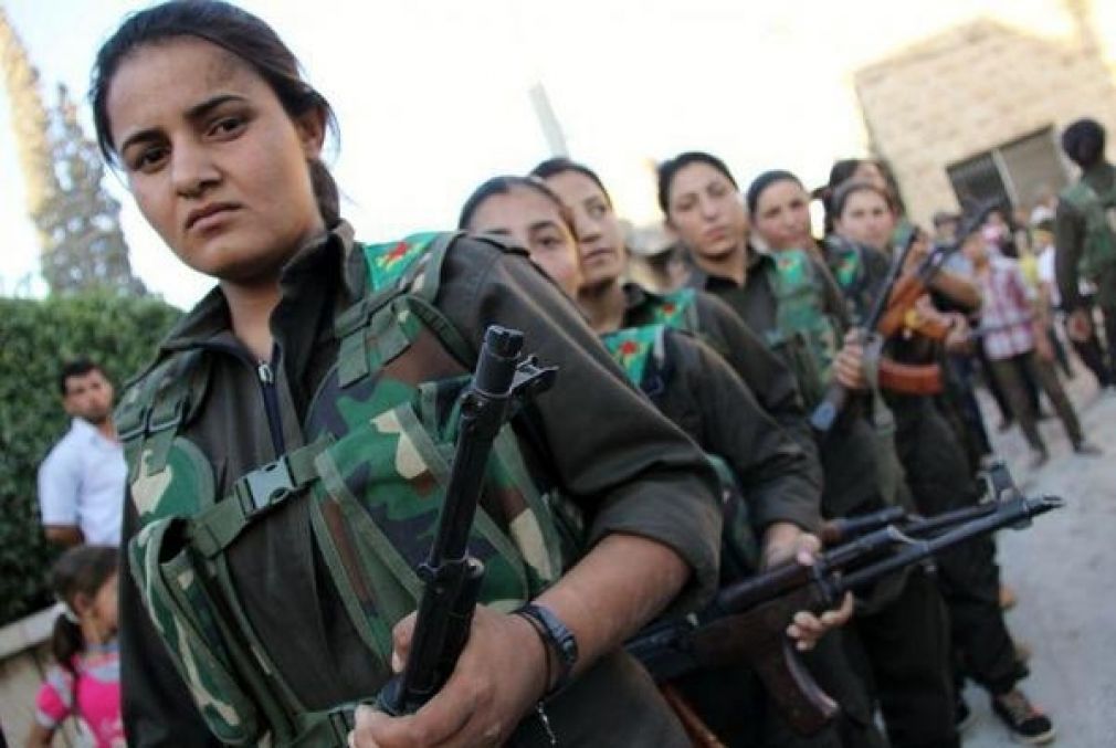 Игил девушки. YPJ Курдистан. YPJ Navenda. Сирийские женщины.