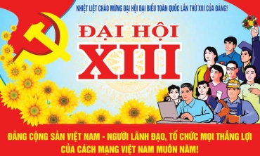 Manifesto per lo svolgimento del XIII Congresso del Partito Comunista del Vietnam.