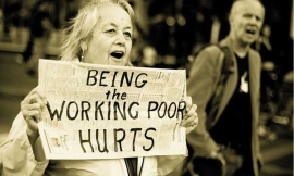 La povertà che attanaglia il lavoro