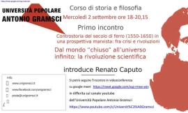 Dal cosmo gerarchico all’universo infinito: la rivoluzione scientifica