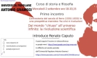 Dal cosmo gerarchico all’universo infinito: la rivoluzione scientifica