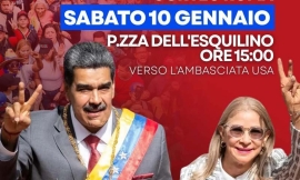Corteo per l'autodeterminazione del popolo venezuelano
