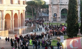 Lotto e m&#039;arzo. Manifestazione delle donne 2017