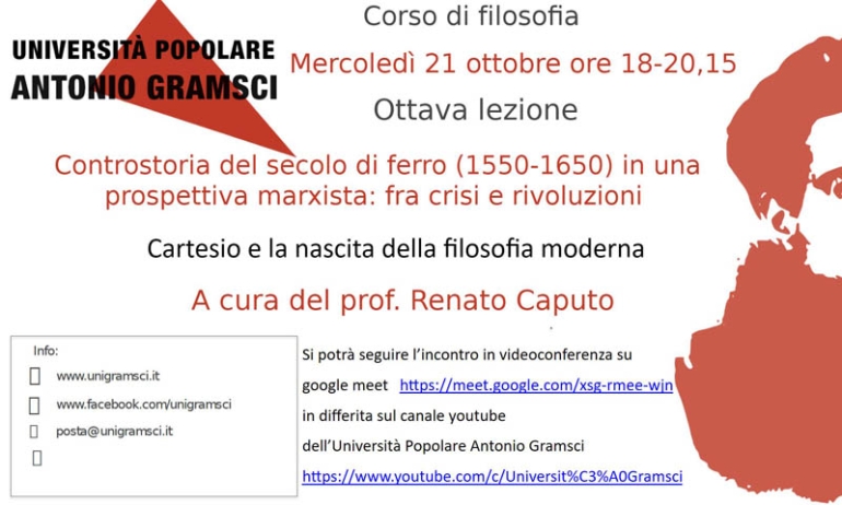Cartesio (1596-1650) e la nascita della filosofia moderna borghese