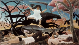 Henri Rousseau, detto il Doganiere, &quot;La guerra&quot;, 1894