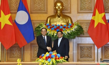 Il primo ministro laotiano visita il Vietnam ad inizio 2024