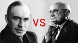J.M. Keynes contro M. Friedman
