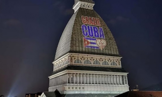 Anche Torino ringrazia Cuba