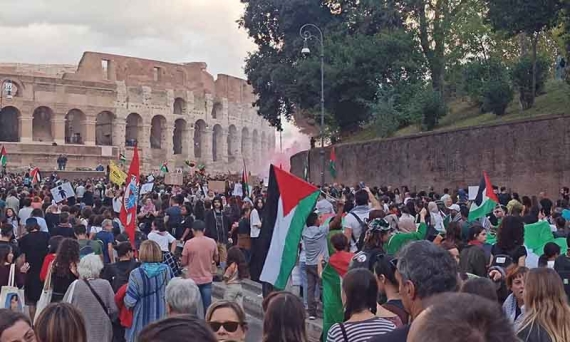 Manifestazione nazionale per la Palestina